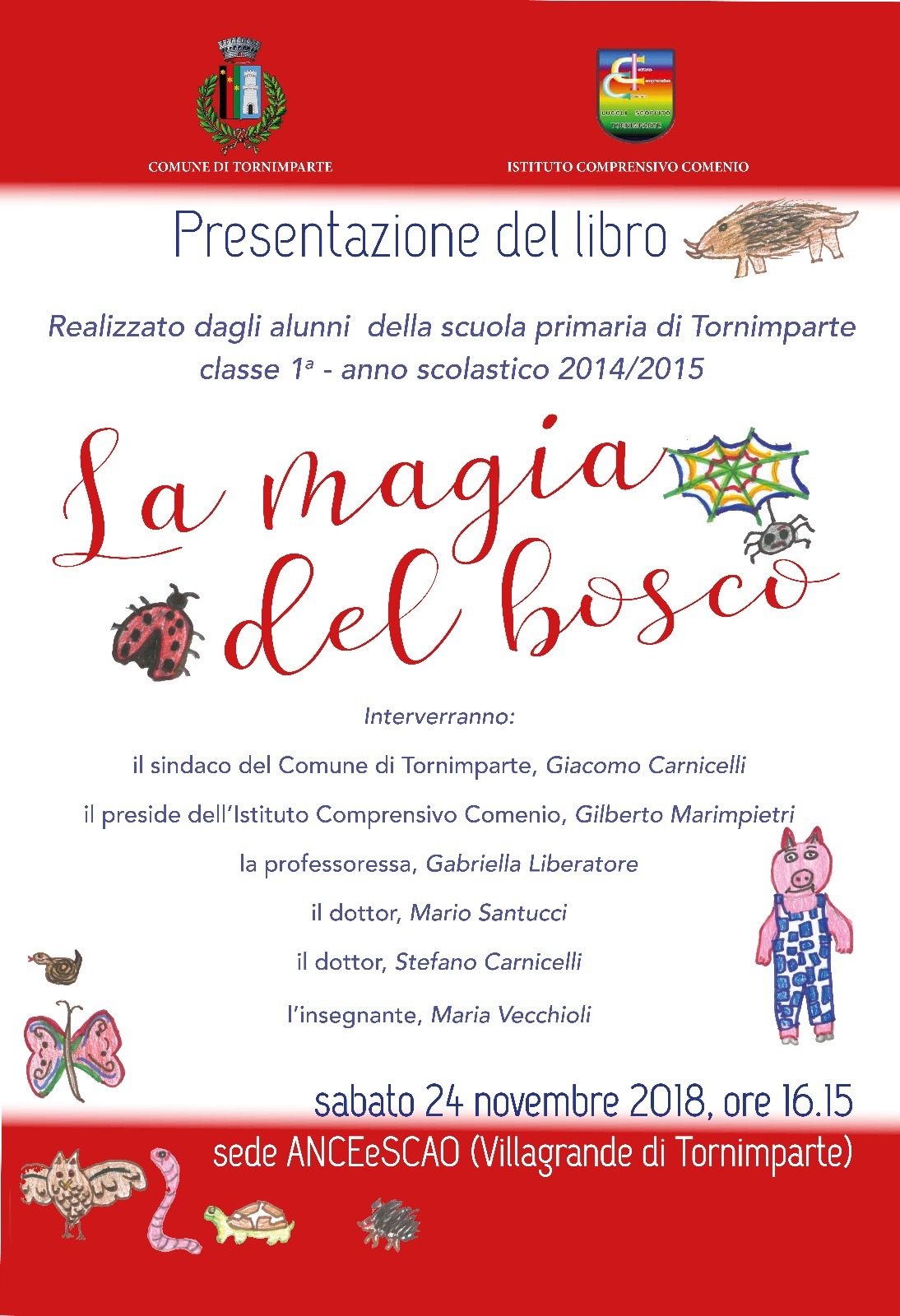 Presentazione del libro: La magia del bosco