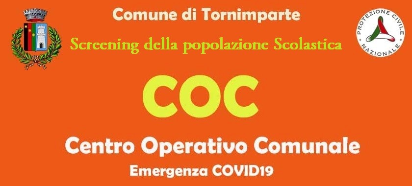 Resoconto screening popolazione scolastica