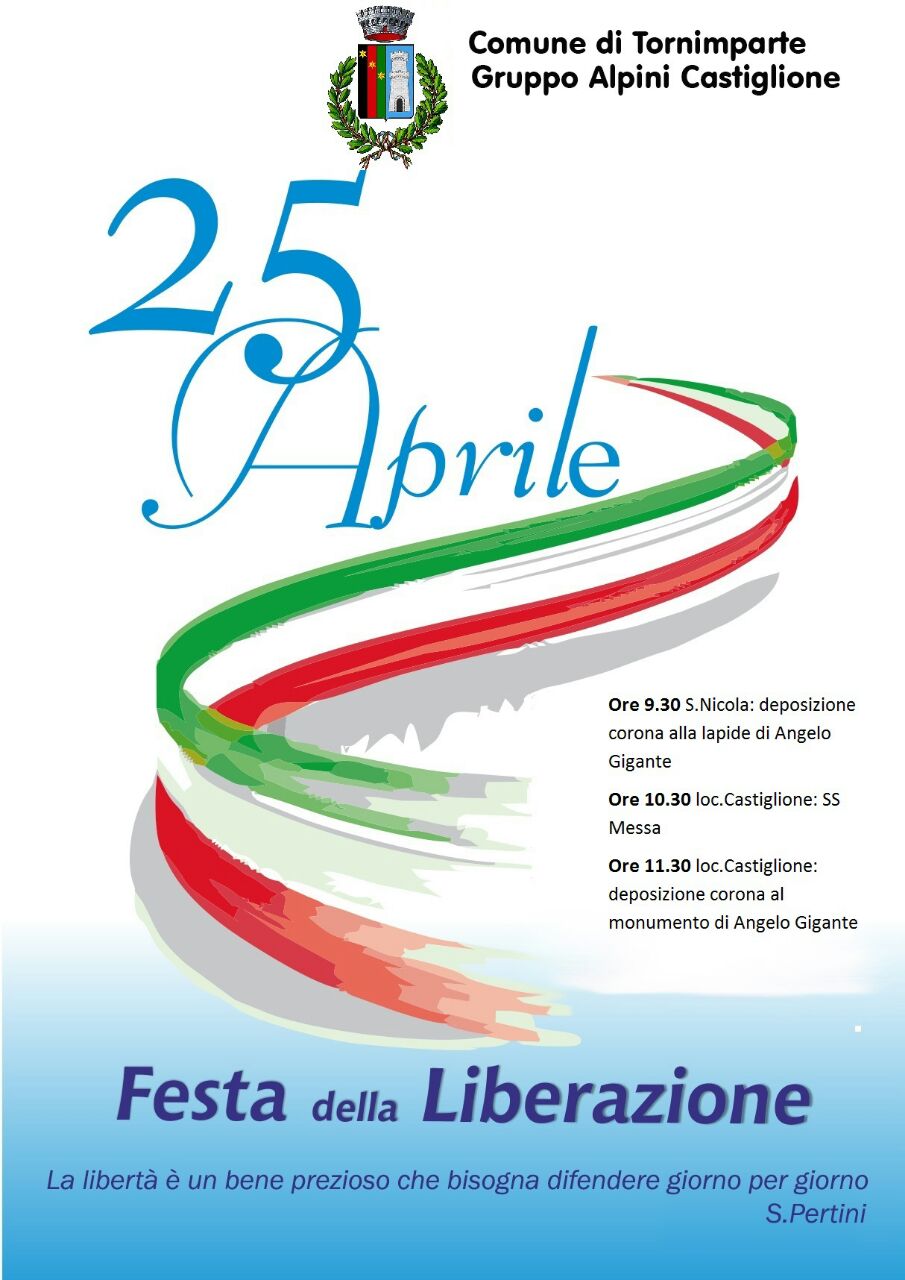 25 Aprile - Festa della Liberazione